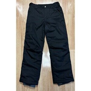 White Sierra Kids Large Snow Ski Pants Large Black Pockets Insulated Inseam 28”